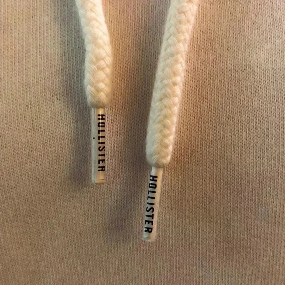 NWT Hollister- Light Pink & White Tie Dye Lightweight Soft Hoodie | Size S - Picture 4 of 8